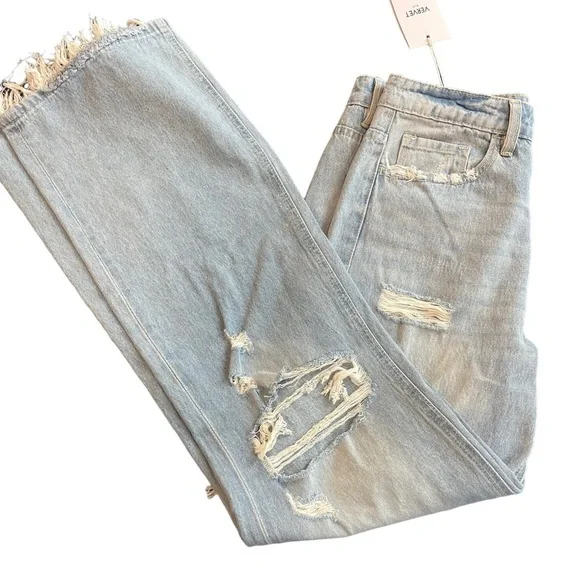 Vervet Jeans 90s Vintage flare distressed - Picture 10 of 11